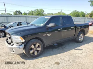 2016 Ram 1500 Lone Star with VIN 1C6RR6LT4GS268187, listed as a Copart auction lot 52523455 with 284,155 mi miles and Salvage Title. Bid and sale history available at carsss.com. Image 1.