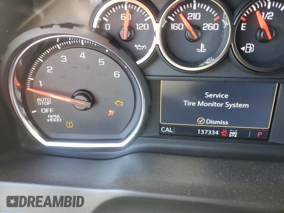 2019 Chevrolet Silverado 1500 LTZ with VIN 1GCUYGED8KZ154906, listed as a Copart auction lot 45499475 with 137,334 mi miles and Clean Title. Bid and sale history available at DreamBid. Image 9.