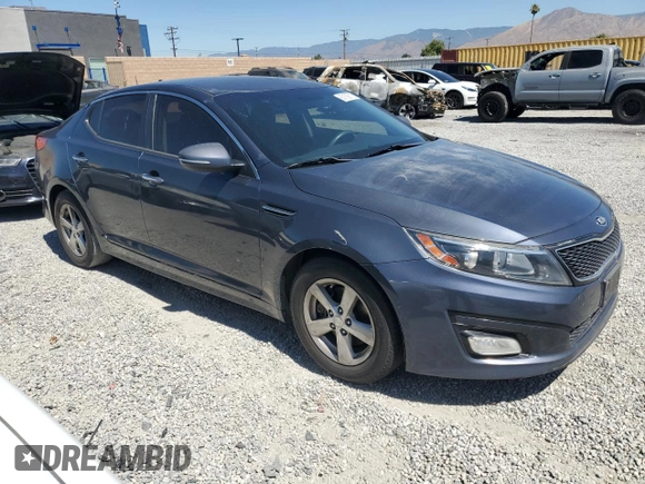 2015 Kia Optima LX with VIN KNAGM4A73F5562330, listed as a Copart auction lot 63159215 with 168,953 mi miles and Clean title. Bid and sale history available at DreamBid. Image 4.