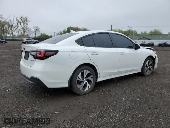 2024 Subaru Legacy Premium with VIN 4S3BWAF61R3006054, listed as a Copart auction lot 55497585 with 25,390 mi miles and Salvage title. Bid and sale history available at DreamBid. Image 3.