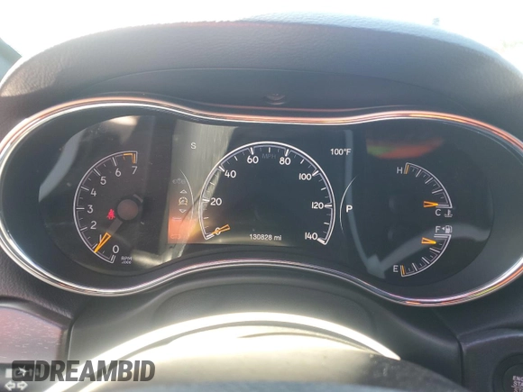 2017 Jeep Grand Cherokee 75th Anniversary with VIN 1C4RJEAG4HC700191, listed as a Copart auction lot 52520655 with 130,828 mi miles and Salvage title. Bid and sale history available at DreamBid. Image 9.