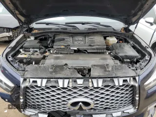 2021 Infiniti QX80 LUXE with VIN JN8AZ2AE2M9271910, listed as a Copart auction lot 71008452 with 46,327 mi miles. Bid and sale history available at carsss.com. Image 11.
