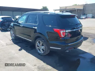 2018 Ford Explorer Platinum with VIN 1FM5K8HT0JGB32399, listed as a IAAI auction lot 42499905 with 51,345 mi miles and . Bid and sale history available at DreamBid. Image 3.