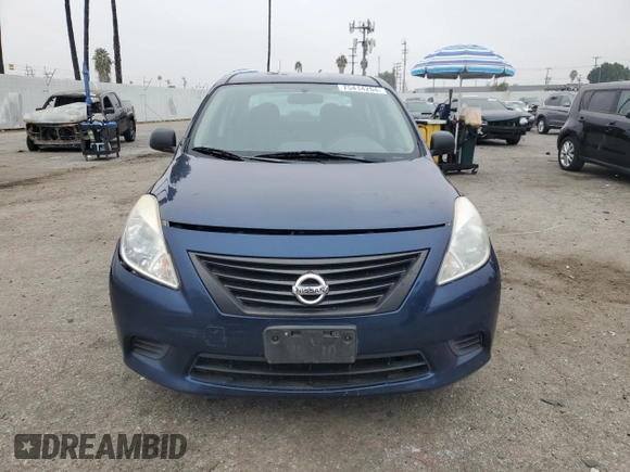 2012 Nissan Versa S with VIN 3N1CN7AP2CL825387, listed as a Copart auction lot 75414204 with 188,789 mi miles and Salvage Title. Bid and sale history available at carsss.com. Image 5.