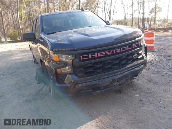 2022 Chevrolet Silverado 1500 Custom with VIN 1GCPDBEK3NZ640666, listed as a IAAI auction lot 41779220 with 31,047 mi miles. Bid and sale history available at carsss.com. Image 6.
