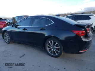 2015 Acura TLX Advance with VIN 19UUB3F70FA006953, listed as a Copart auction lot 85293364 with 92,015 mi miles and Salvage title. Bid and sale history available at DreamBid. Image 2.