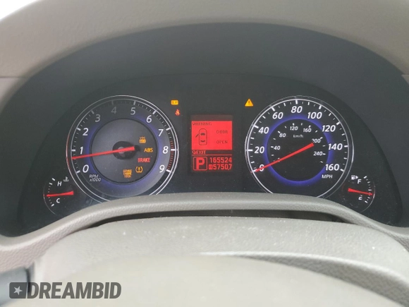 2008 Infiniti G35 x z VIN JNKBV61F68M266254, wystawiony jako Copart lot #57389025 z przebiegiem 165 524 mil mil oraz Szkoda całkowita • Salvage title. Historia ofert i sprzedaży dostępna na DreamBid. Obrazek 9.