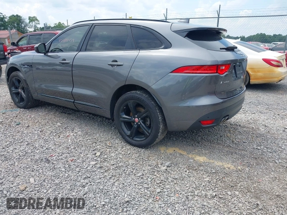 2018 Jaguar F-Pace with VIN SADCL2FN7JA248409, listed as a IAAI auction lot 42588459 with 91,662 mi miles and . Bid and sale history available at DreamBid. Image 3.