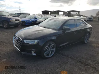 2017 Audi A3 Premium z VIN WAUAUGFF1H1025473, wystawiony jako Copart lot #72755394 z przebiegiem 22 116 mil mil oraz Szkody całkowita. Historia ofert i sprzedaży dostępna na DreamBid. Obrazek 1.