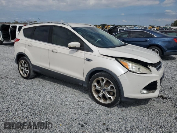 2015 Ford Escape Titanium with VIN 1FMCU9J97FUA22366, listed as a Copart auction lot 49128885 with 119,643 mi miles and Salvage Title. Bid and sale history available at carsss.com. Image 4.