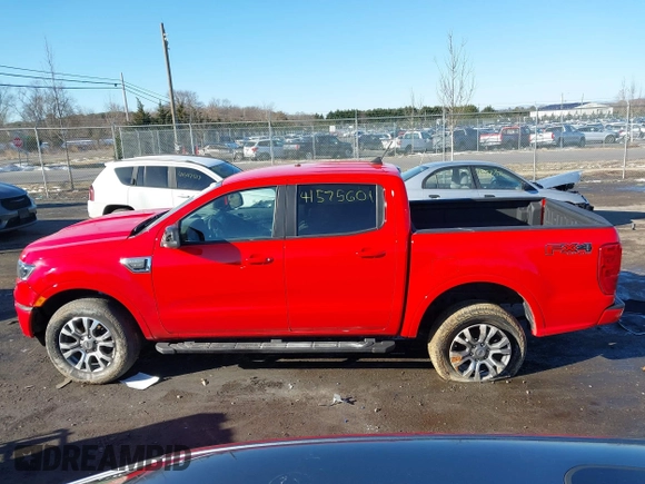 2020 Ford Ranger XL with VIN 1FTER4FH1LLA08126, listed as a IAAI auction lot 41575601 with 1 mi miles. Bid and sale history available at carsss.com. Image 13.