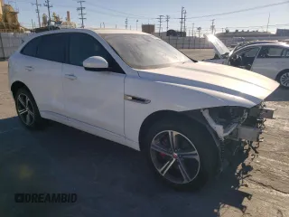 2020 Jaguar F-Pace S with VIN SADCM2FV5LA640658, listed as a Copart auction lot 78201744 with 51,188 mi miles and Salvage title. Bid and sale history available at DreamBid. Image 4.