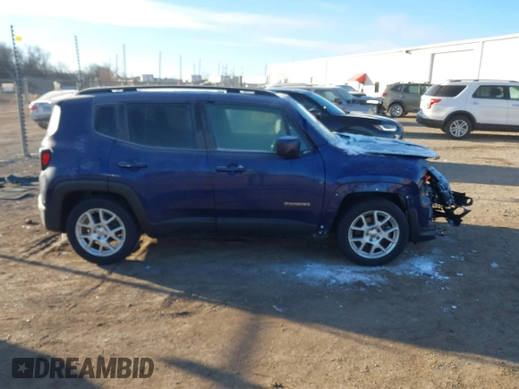 2020 Jeep Renegade Latitude with VIN ZACNJABB4LPL27228, listed as a IAAI auction lot 41271336 with 44,098 mi miles. Bid and sale history available at carsss.com. Image 13.