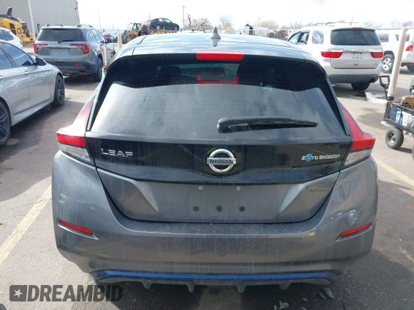 2022 Nissan LEAF S with VIN 1N4AZ1BV0NC559410, listed as a IAAI auction lot 41806174 with 32,289 mi miles and . Bid and sale history available at DreamBid. Image 15.