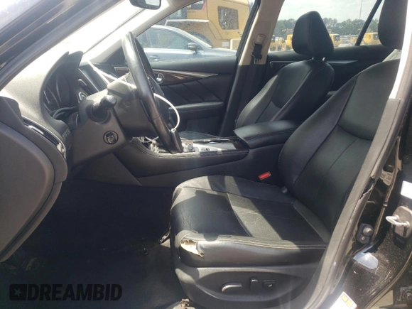 2015 Infiniti Q50 Premium z VIN JN1BV7AR1FM403585, wystawiony jako Copart lot #55662155 z przebiegiem 102 331 mil mil oraz Tytuł czysty. Historia ofert i sprzedaży dostępna na DreamBid. Obrazek 7.