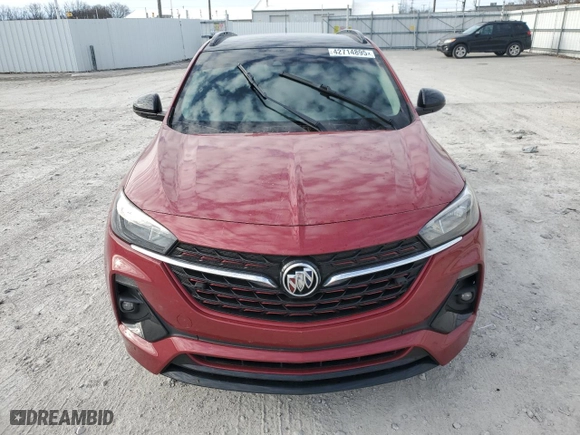 2020 Buick Encore GX Select with VIN KL4MMDSLXLB110206, listed as a Copart auction lot 42714895 with 89,568 mi miles and Salvage Title. Bid and sale history available at carsss.com. Image 5.