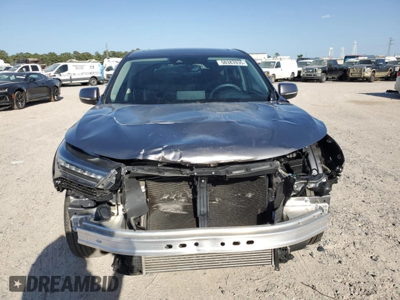 2023 Acura RDX Technology with VIN 5J8TC1H59PL004665, listed as a Copart auction lot 50383935 with 14,242 mi miles and Salvage title. Bid and sale history available at DreamBid. Image 5.