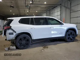 2025 GMC Acadia AWD Elevation z VIN 1GKENNRS1SJ142738, wystawiony jako Copart lot #43687685 z przebiegiem 356 mil mil oraz Szkoda całkowita • Salvage title. Historia ofert i sprzedaży dostępna na DreamBid. Obrazek 3.