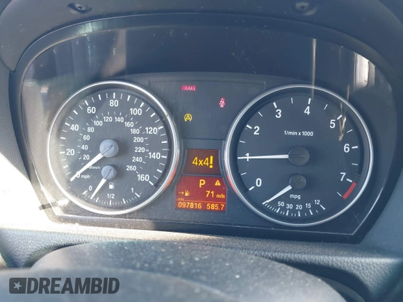 2007 BMW 3 Series 328xi with VIN WBAVC93537K030680, listed as a IAAI auction lot 41891416 with 97,816 mi miles and . Bid and sale history available at DreamBid. Image 7.