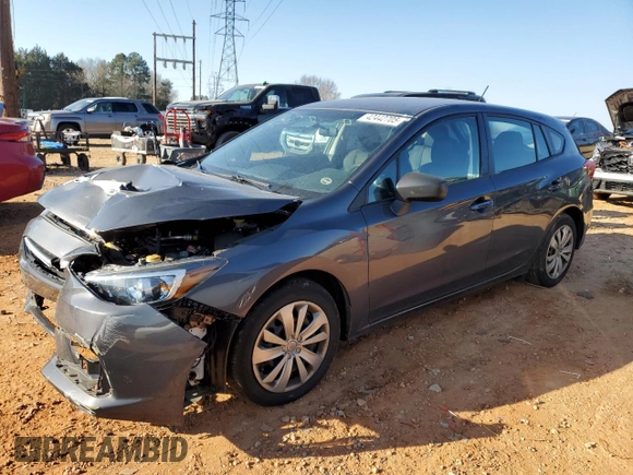 2023 Subaru Impreza with VIN 4S3GTAB63P3707194, listed as a Copart auction lot 42442705 with 26,087 mi miles and Salvage title. Bid and sale history available at DreamBid. Image 1.