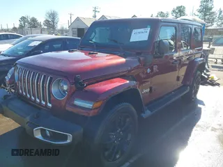 2021 Jeep Wrangler Unlimited Sahara with VIN 1C4JJXP60MW688749, listed as a IAAI auction lot 41341634 with 45,772 mi miles and . Bid and sale history available at DreamBid. Image 18.