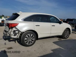 2014 Acura MDX Tech Pkg with VIN 5FRYD3H42EB009760, listed as a Copart auction lot 52945005 with 209,078 mi miles and Salvage Title. Bid and sale history available at carsss.com. Image 3.