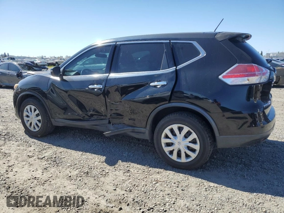 2015 Nissan Rogue S with VIN KNMAT2MT7FP578544, listed as a Copart auction lot 48257265 with 209,632 mi miles and Salvage Title. Bid and sale history available at DreamBid. Image 2.