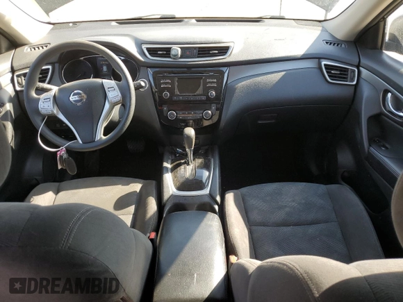 2015 Nissan Rogue SV with VIN KNMAT2MV2FP505065, listed as a Copart auction lot 51227225 with 155,998 mi miles and Salvage Title. Bid and sale history available at carsss.com. Image 8.