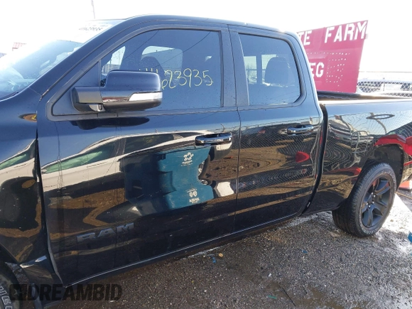 2022 Ram 1500 Big Horn with VIN 1C6SRFBT5NN202973, listed as a IAAI auction lot 41623935 with 45,045 mi miles and . Bid and sale history available at DreamBid. Image 14.