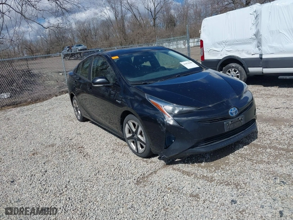 2016 Toyota Prius Four with VIN JTDKARFU8G3007050, listed as a IAAI auction lot 41876386 with 267,553 mi miles. Bid and sale history available at carsss.com. Image 1.