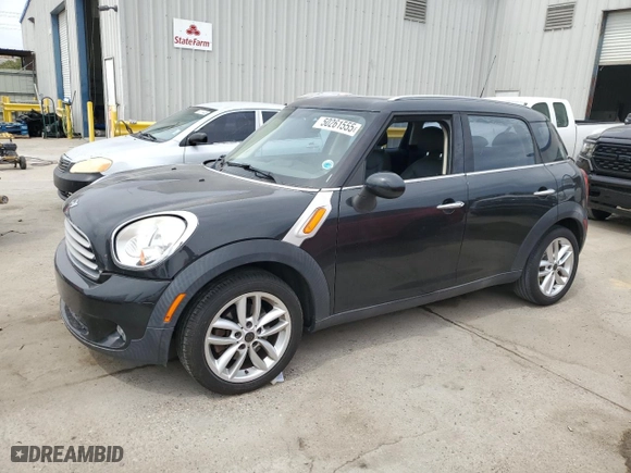 2013 MINI Cooper Countryman with VIN WMWZB3C56DWM08030, listed as a Copart auction lot 50261555 with 91,111 mi miles and Salvage Title. Bid and sale history available at carsss.com. Image 1.