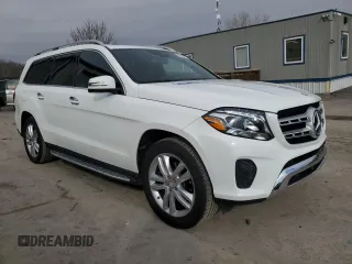 2017 Mercedes-Benz GLS with VIN 4JGDF6EE1HA824341, listed as a Copart auction lot 39469083 with 75,402 mi miles. Bid and sale history available at carsss.com. Image 4.