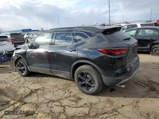 2024 Chevrolet Blazer LT with VIN 3GNKBCR40RS192432, listed as a Copart auction lot 83637984 with 8,201 mi miles and Salvage Title. Bid and sale history available at carsss.com. Image 2.