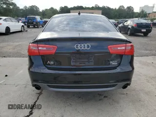 2014 Audi A6 Prestige with VIN WAUHGAFC2EN061122, listed as a Copart auction lot 57228545 with 100,234 mi miles and Salvage title. Bid and sale history available at DreamBid. Image 6.