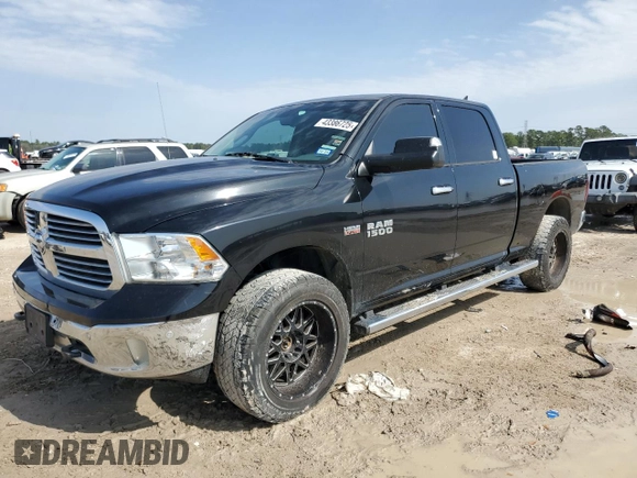 2014 Ram 1500 Big Horn z VIN 1C6RR7TT5ES261106, wystawiony jako Copart lot #43386725 z przebiegiem 217 823 mil mil oraz Szkoda całkowita • Salvage title. Historia ofert i sprzedaży dostępna na DreamBid. Obrazek 1.