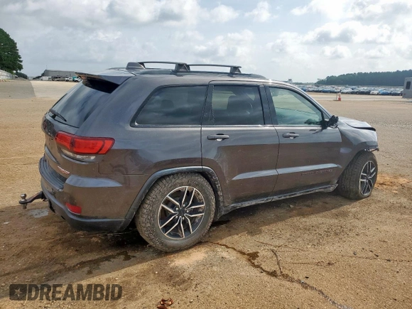 2019 Jeep Grand Cherokee Trailhawk with VIN 1C4RJFLT8KC626880, listed as a Copart auction lot 61364615 with 78,011 mi miles and Salvage title. Bid and sale history available at DreamBid. Image 3.