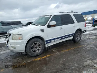 2005 Ford Expedition Eddie Bauer z VIN 1FMFU18525LA53417, wystawiony jako Copart lot #44984725 z przebiegiem 232 832 mil mil oraz Szkoda całkowita • Salvage title. Historia ofert i sprzedaży dostępna na DreamBid. Obrazek 1.