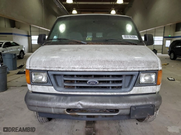 2006 Ford Econoline Cargo Van with VIN 1FTNE24L66HA22408, listed as a Copart auction lot 85916394 with 0 mi miles and Clean Title. Bid and sale history available at carsss.com. Image 5.