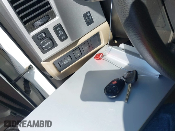 2007 Toyota Tundra SR5 with VIN 5TBRT54167S453554, listed as a IAAI auction lot 42037965 with 307,246 mi miles and . Bid and sale history available at DreamBid. Image 11.