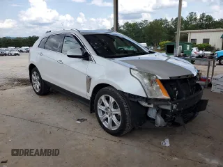 2014 Cadillac SRX Premium Collection with VIN 3GYFNDE32ES651159, listed as a Copart auction lot 61543815 with 177,289 mi miles and Salvage title. Bid and sale history available at DreamBid. Image 4.