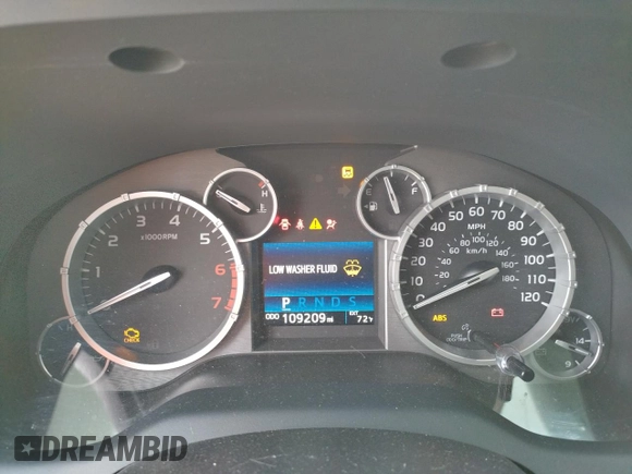 2016 Toyota Tundra 4WD Truck LTD with VIN 5TFHW5F17GX569511, listed as a Copart auction lot 45010633 with 109,209 mi miles. Bid and sale history available at carsss.com. Image 9.