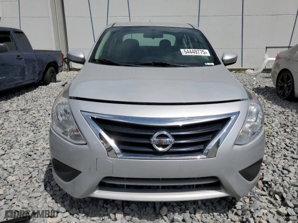 2019 Nissan Versa Sedan SV with VIN 3N1CN7AP2KL843340, listed as a Copart auction lot 54449775 with 172,083 mi miles and Clean Title. Bid and sale history available at carsss.com. Image 5.