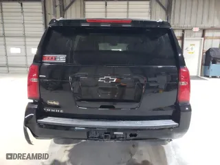 2018 Chevrolet Tahoe LS with VIN 1GNSKAKC4JR321530, listed as a Copart auction lot 43057985 with 104,553 mi miles and Salvage Title. Bid and sale history available at carsss.com. Image 6.