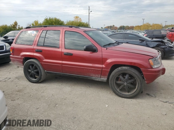 2003 Jeep Grand Cherokee Laredo z VIN 1J4GW48S73C523300, wystawiony jako Copart lot #73612503 z przebiegiem 109 570 mil mil oraz Nie do naprawy • Non repairable. Historia ofert i sprzedaży dostępna na DreamBid. Obrazek 4.