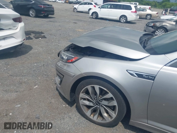 2014 Kia Optima SXL Turbo with VIN 5XXGR4A68EG286085, listed as a IAAI auction lot 42634481 with 160,217 mi miles and . Bid and sale history available at DreamBid. Image 6.