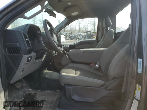 2018 Ford F-150 XL with VIN 1FTMF1EB3JKD90646, listed as a Copart auction lot 48501195 with 44,035 mi miles and Salvage title. Bid and sale history available at DreamBid. Image 7.