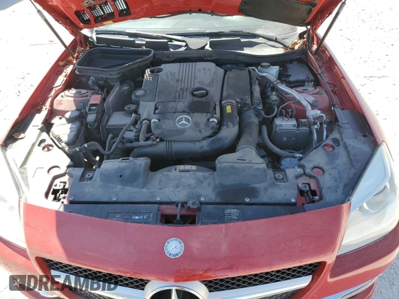 2014 Mercedes-Benz SLK-Class SLK 250 with VIN WDDPK4HA5EF085604, listed as a Copart auction lot 72010054 with 55,360 mi miles and Salvage Title. Bid and sale history available at carsss.com. Image 11.