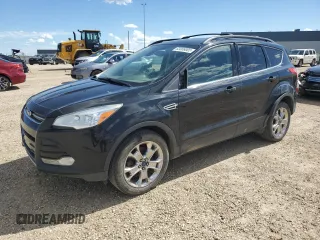 2013 Ford Escape SEL with VIN 1FMCU9H94DUA50063, listed as a Copart auction lot 63008005 with 225,421 mi miles and Salvage title. Bid and sale history available at DreamBid. Image 1.
