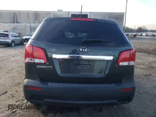 2012 Kia Sorento LX with VIN 5XYKTCA61CG240161, listed as a Copart auction lot 81525333 with Not Provided miles and Salvage Title. Bid and sale history available at DreamBid. Image 6.