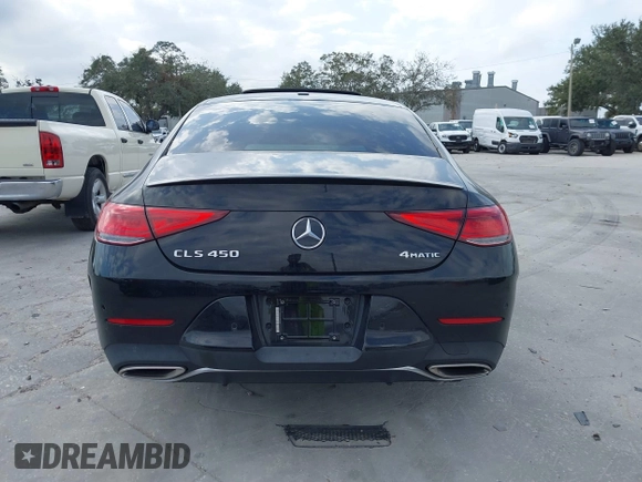 2019 Mercedes-Benz CLS with VIN WDD2J5KB2KA035689, listed as a IAAI auction lot 41263237 with 57,609 mi miles. Bid and sale history available at carsss.com. Image 16.